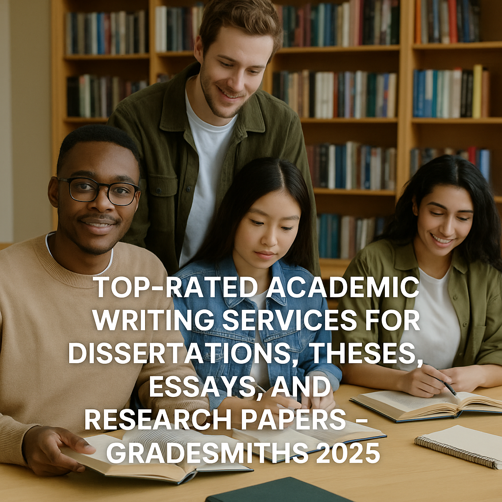 Top-Rated Academic Writing Services for Dissertations, Theses, Essays, and Research Papers 