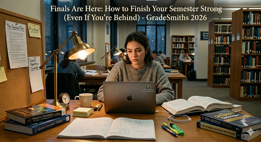 Finals Are Here: How to Finish Your Semester Strong 